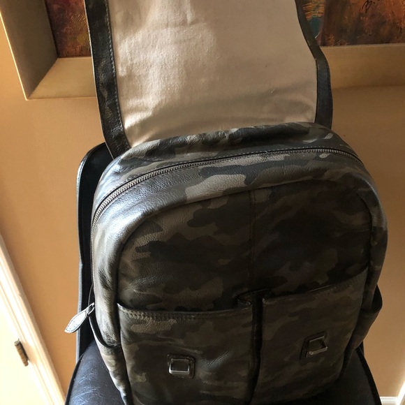 FRYE Leather Camo Backpack - Picture 10 of 10